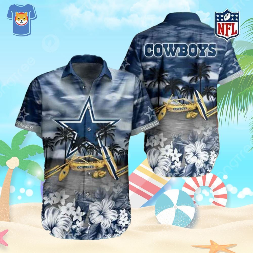 Celebratory Dallas Cowboys Hawaiian Shirt for Football Birthdays