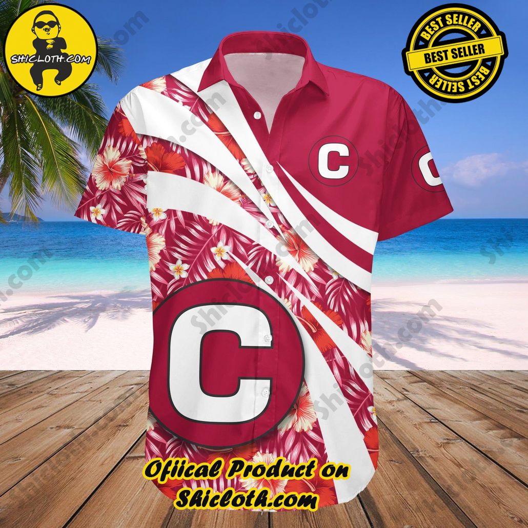 Centenary Gentlemen Hawaii Shirt Hibiscus Sport Style NCAA