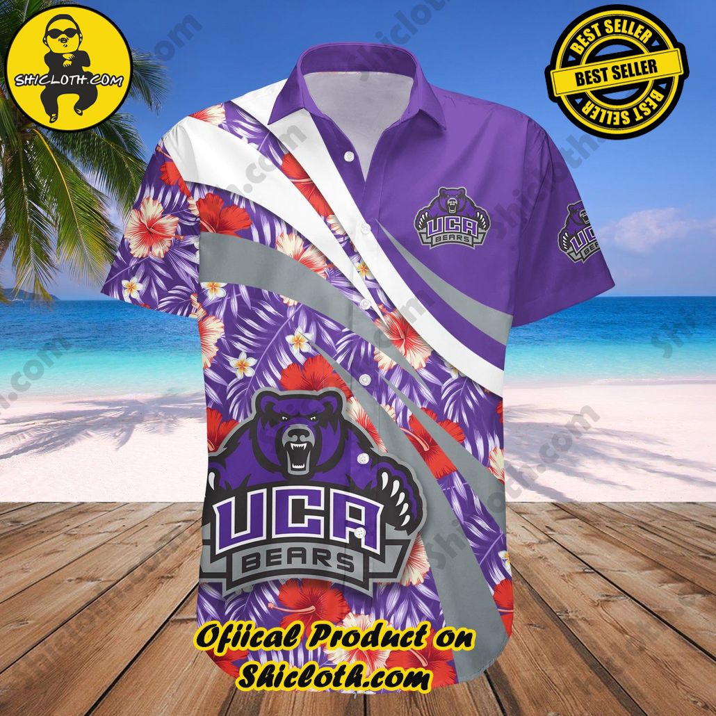 Central Arkansas Bears Hawaii Shirt Hibiscus Sport Style NCAA
