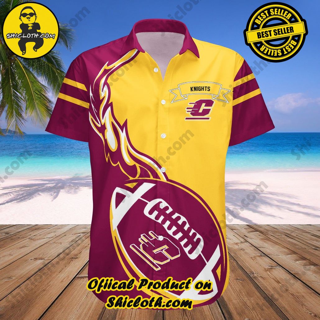 Central Florida Knights Hawaii Shirt Flame Ball NCAA
