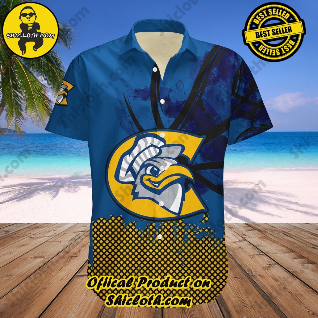 Chattanooga Mocs Hawaii Shirt Basketball Net Grunge Pattern NCAA