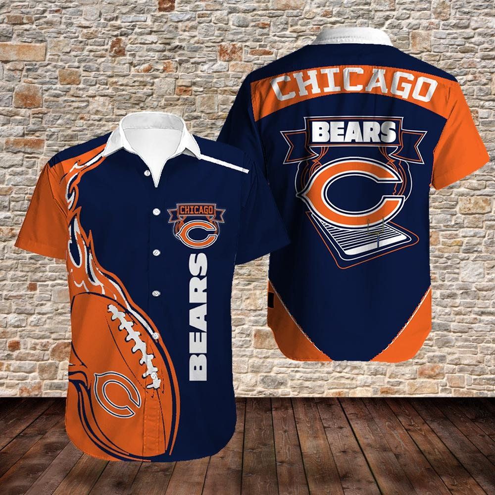 Chicago Bears Limited Edition Hawaiian Shirt: Trendy Aloha Design 05