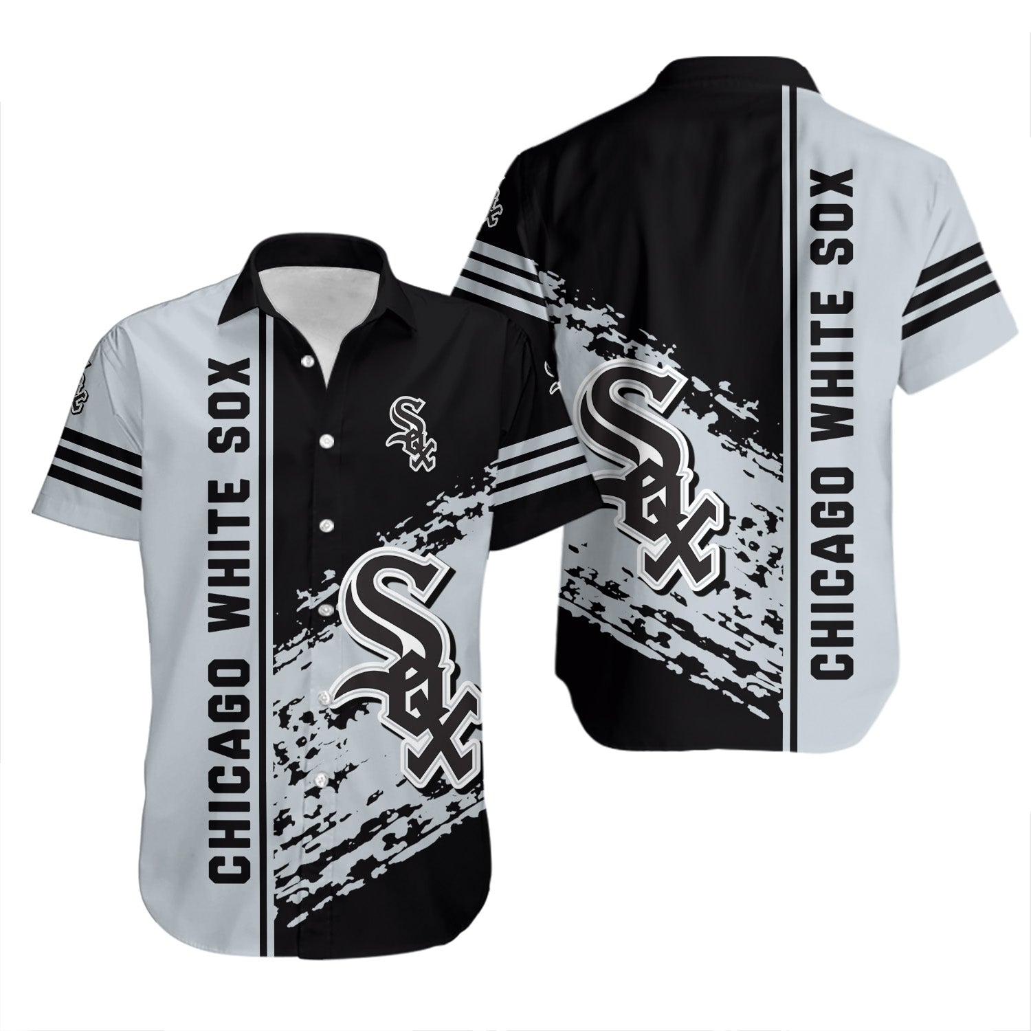 Chicago White Sox Hawaiian Shirt Quarter Style MLB