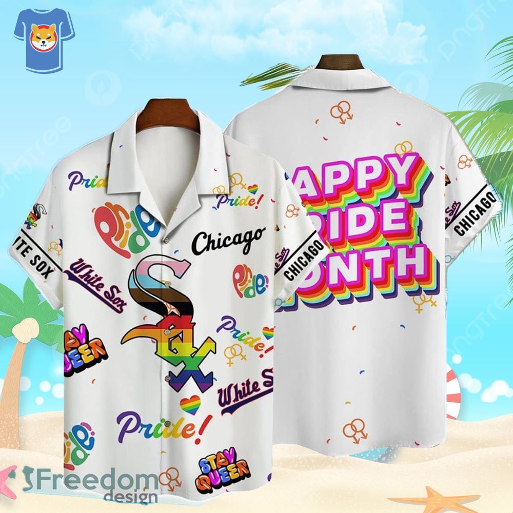 Chicago White Sox MLB Happy Pride Month Hawaiian Shirt