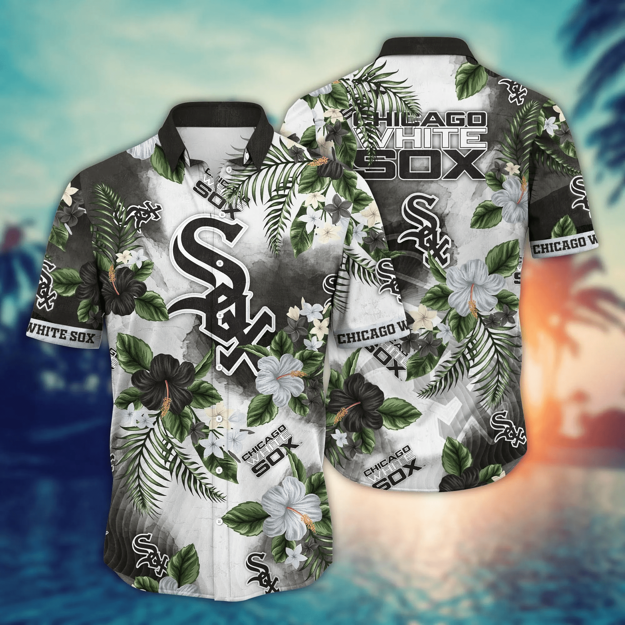 Chicago White Sox MLB Hawaiian Shirt Sunlight Aloha Shirt