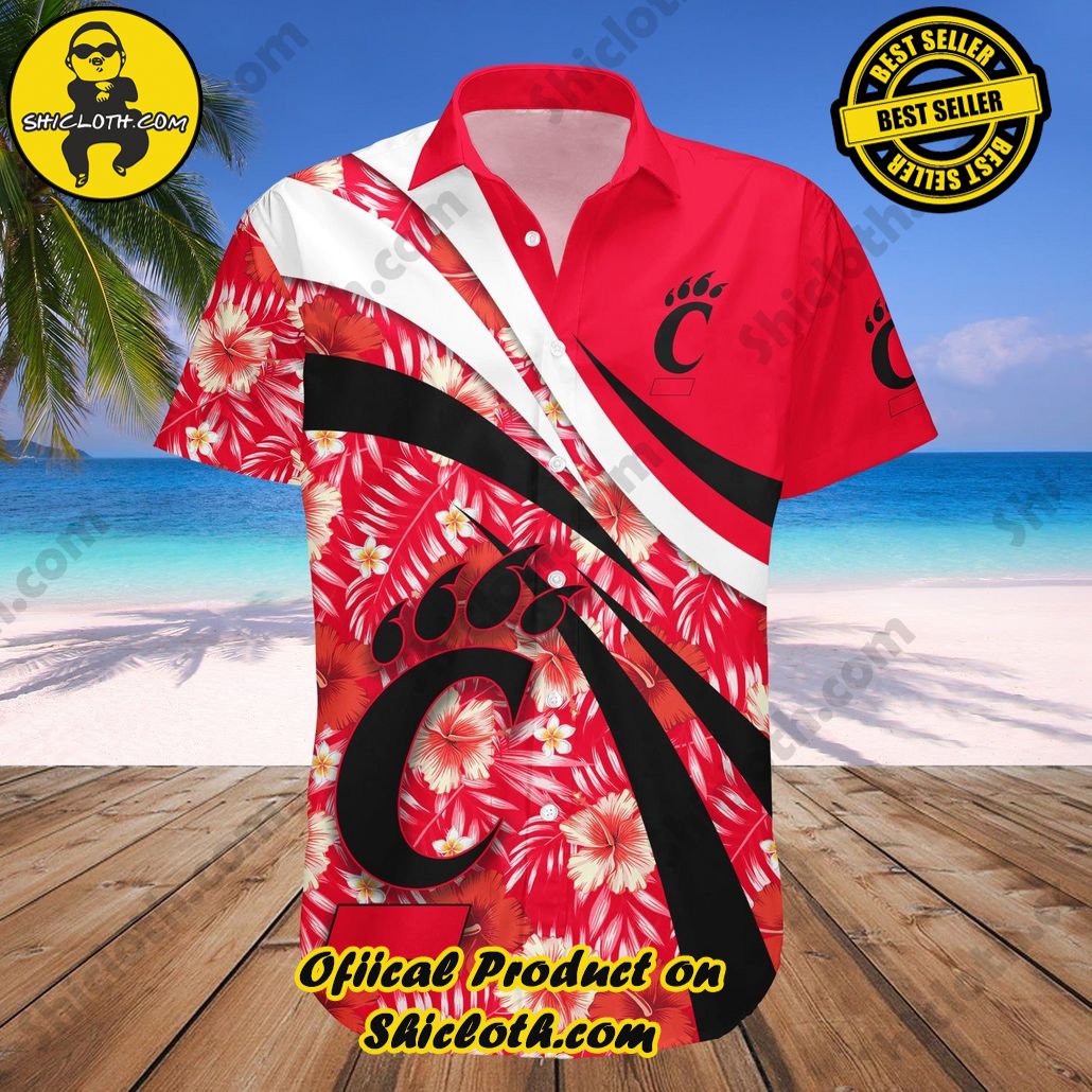 Cincinnati Bearcats Hawaii Shirt Camouflage Vintage NCAA