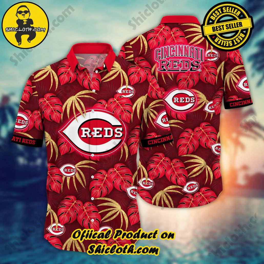 Cincinnati Reds MLB Hawaiian Shirt Daylight Aloha Shirt