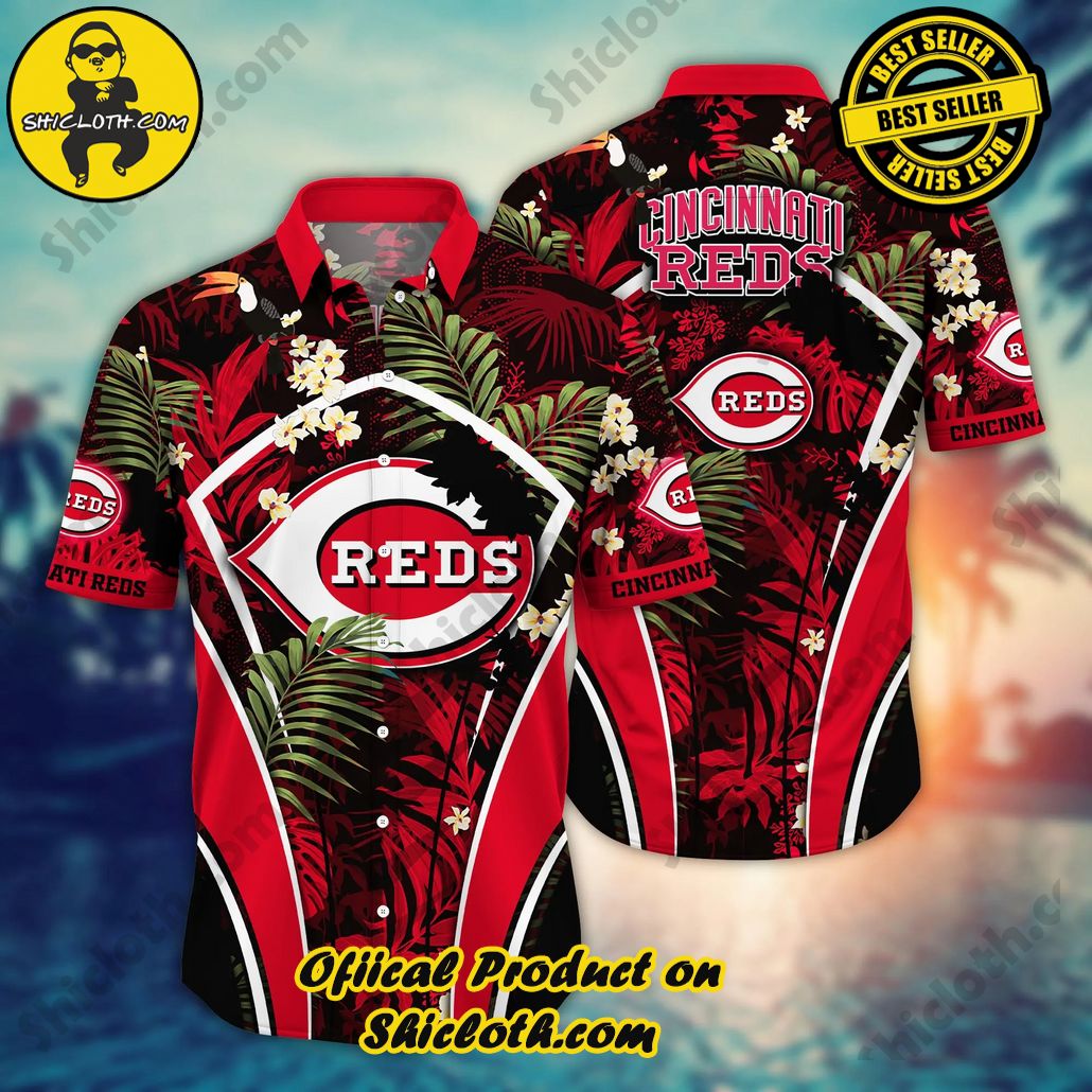 Cincinnati Reds MLB Hawaiian Shirt Ice Cream Season Aloha Shirt