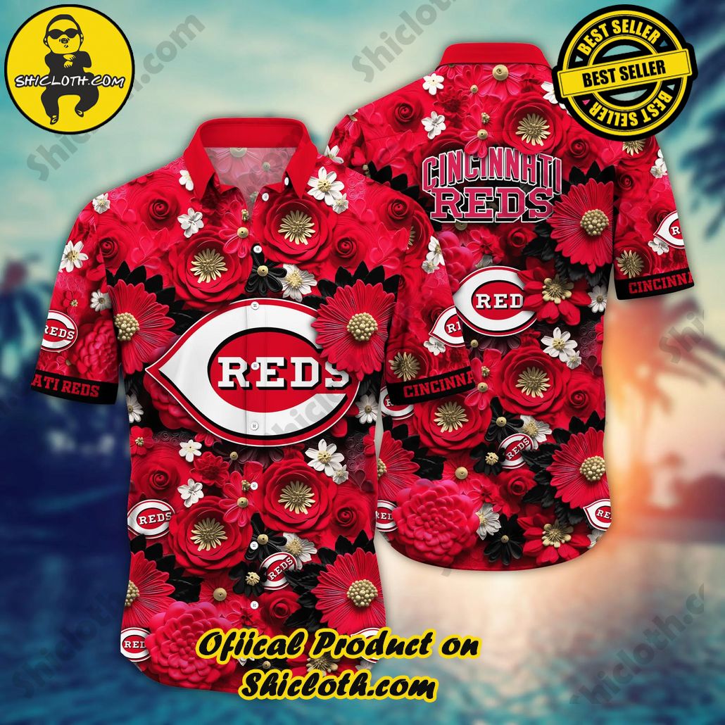 Cincinnati Reds MLB Hawaiian Shirt Trending For This Summer Customize Shirt Any Team