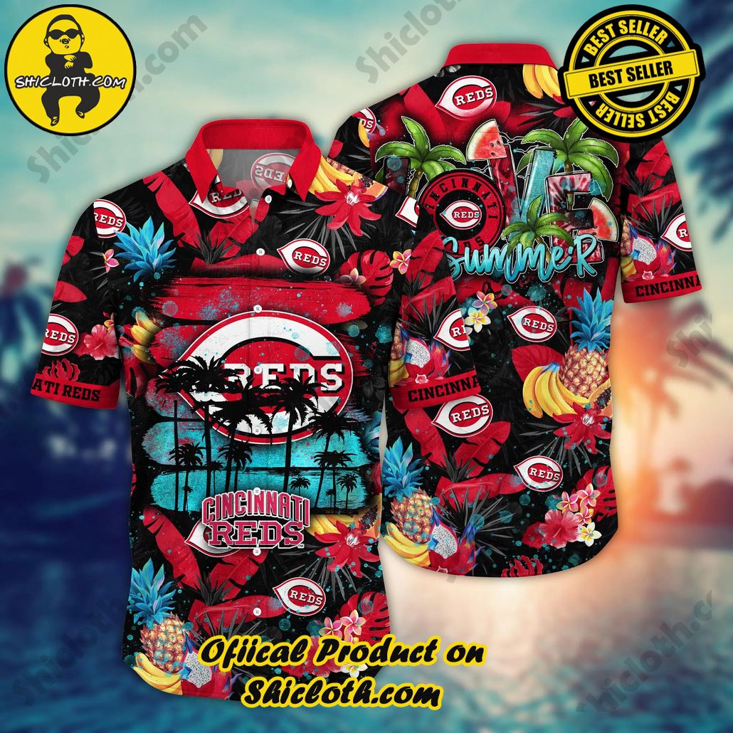 Cincinnati Reds MLB Hawaiian Shirt Warm Season Aloha Shirt