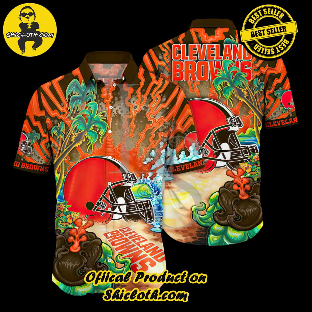 Cleveland Browns Aloha Island Unisex Hawaiian Shirt