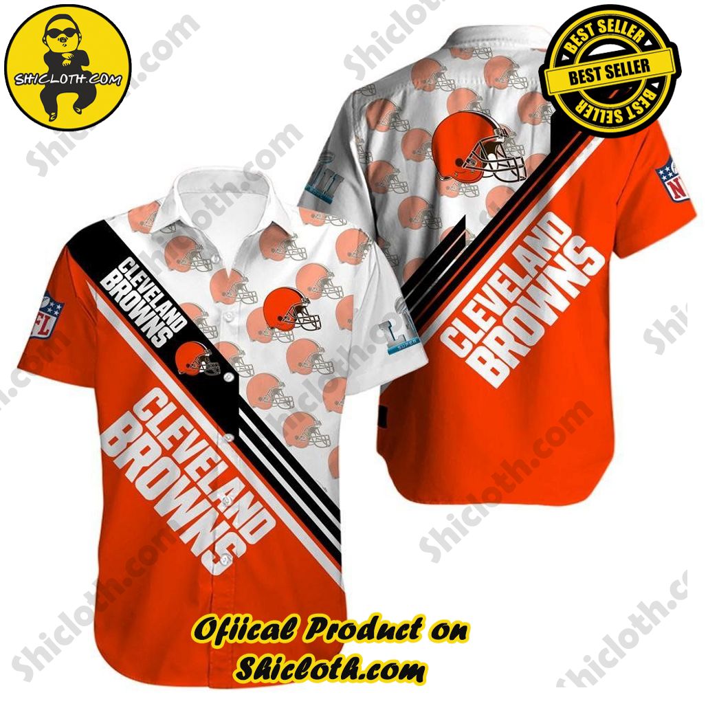 Cleveland Browns Limited Edition Hawaiian Shirt Trendy Aloha Design 01