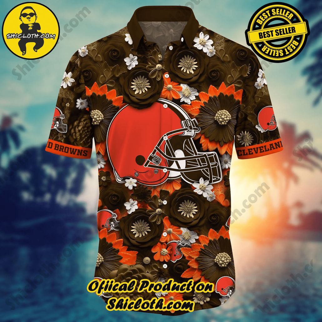 Cleveland Browns NFL Hawaiian Shirt Trending For This Summer Customize Shirt Any Team