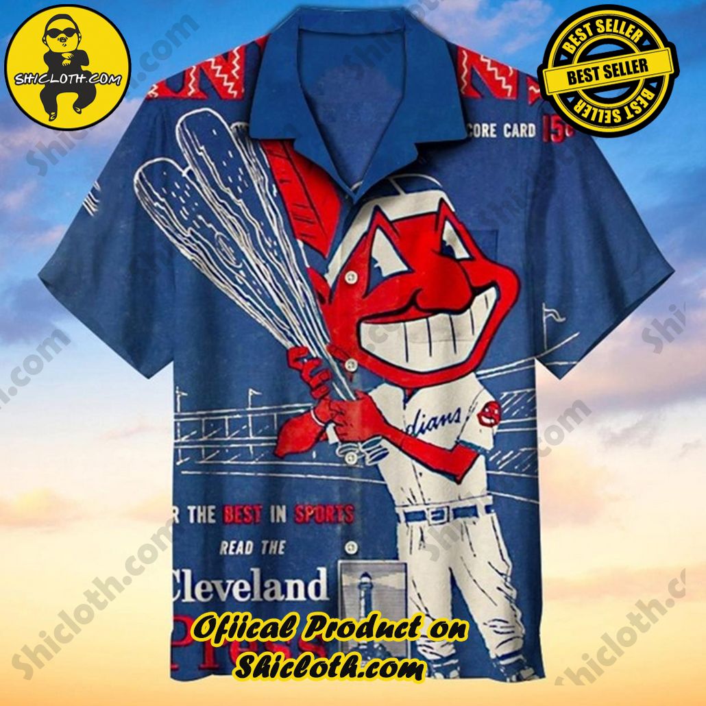 Cleveland Indians Hawaiian Shirts 3d All Over Print