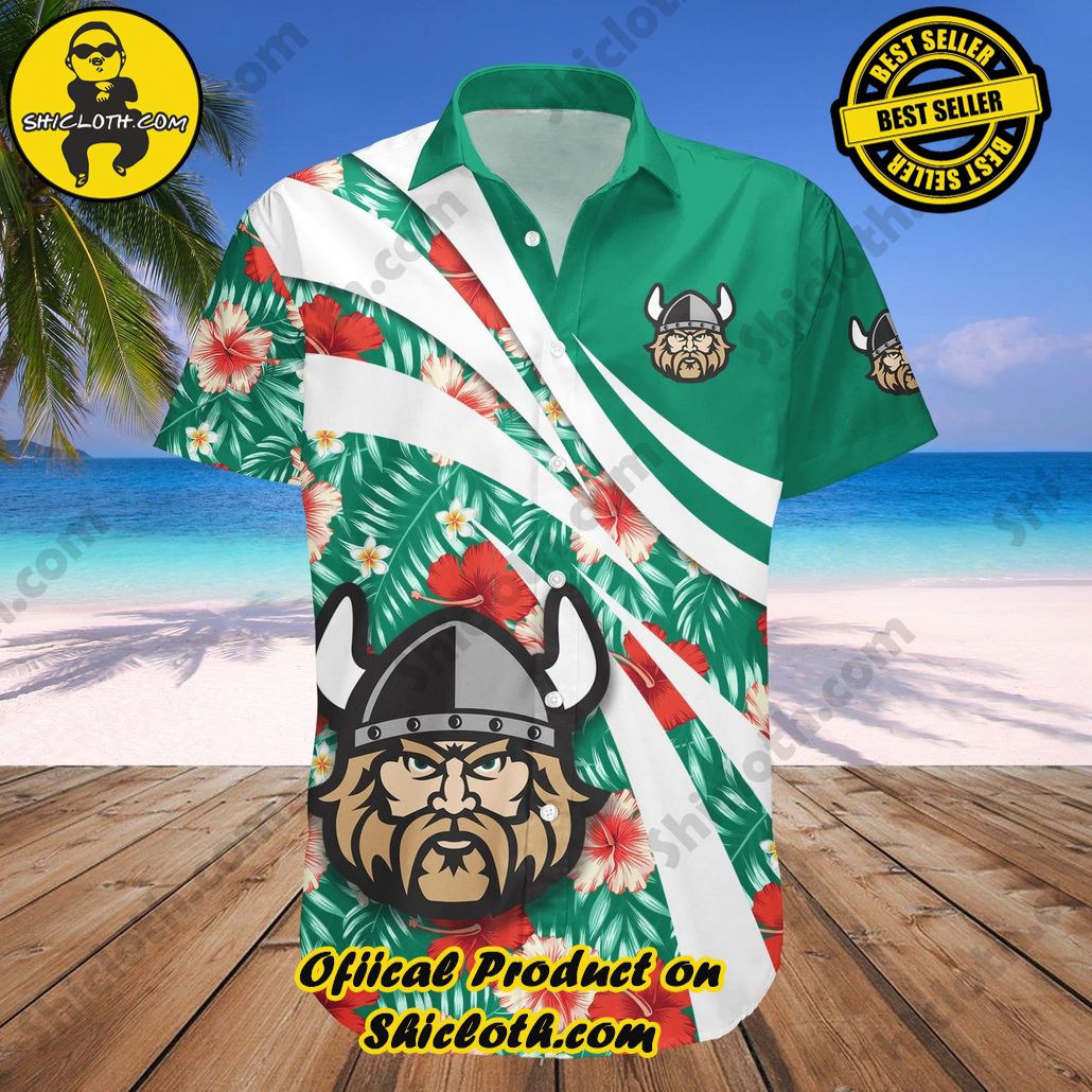 Cleveland State Vikings Hawaii Shirt Hibiscus Sport Style NCAA