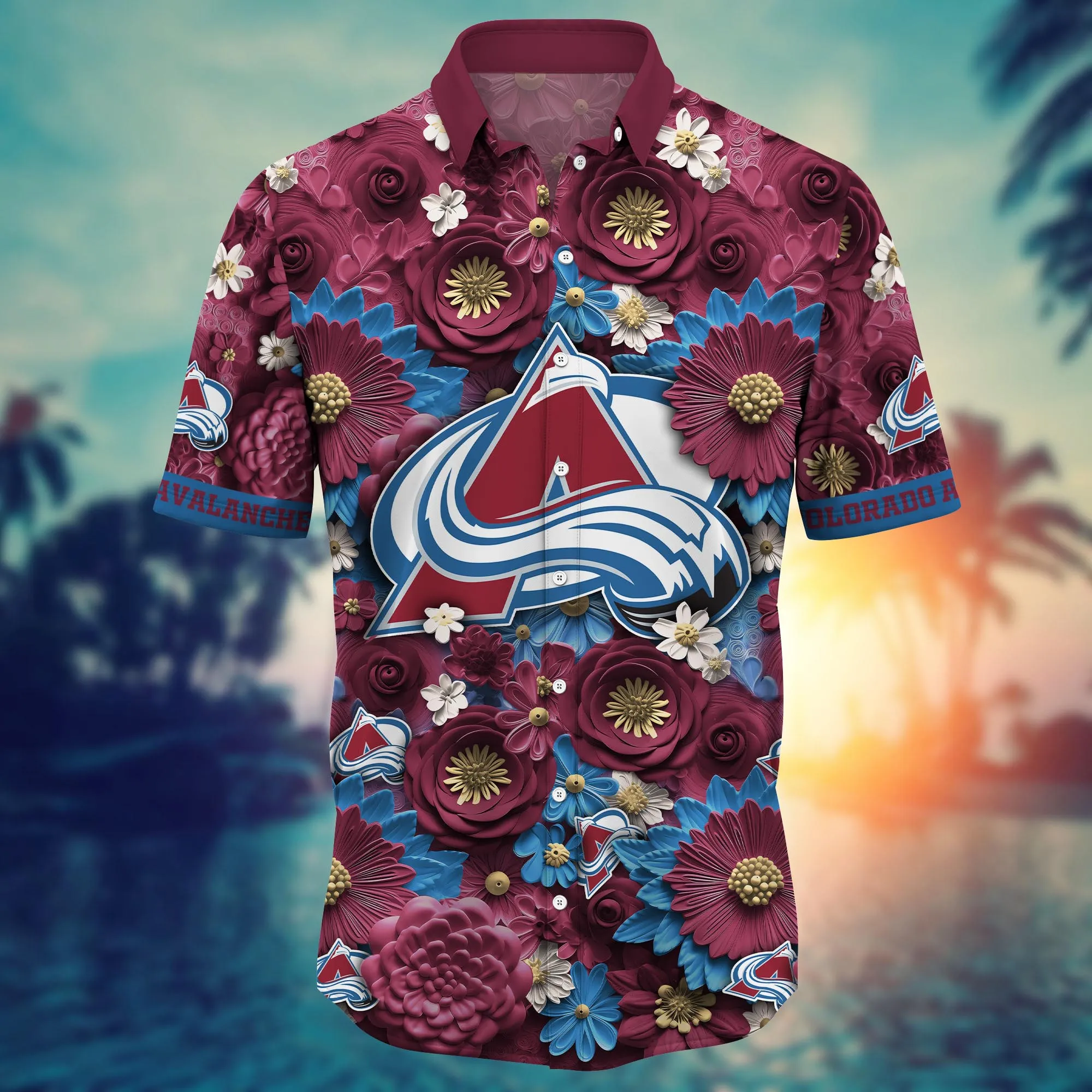 Colorado Avalanche NHL Hawaiian Shirt Trending For This Summer Customize Shirt Any Team Colorado Avalanche NHL Hawaiian Shirt Trending For This Summer Customize Shirt Any Team