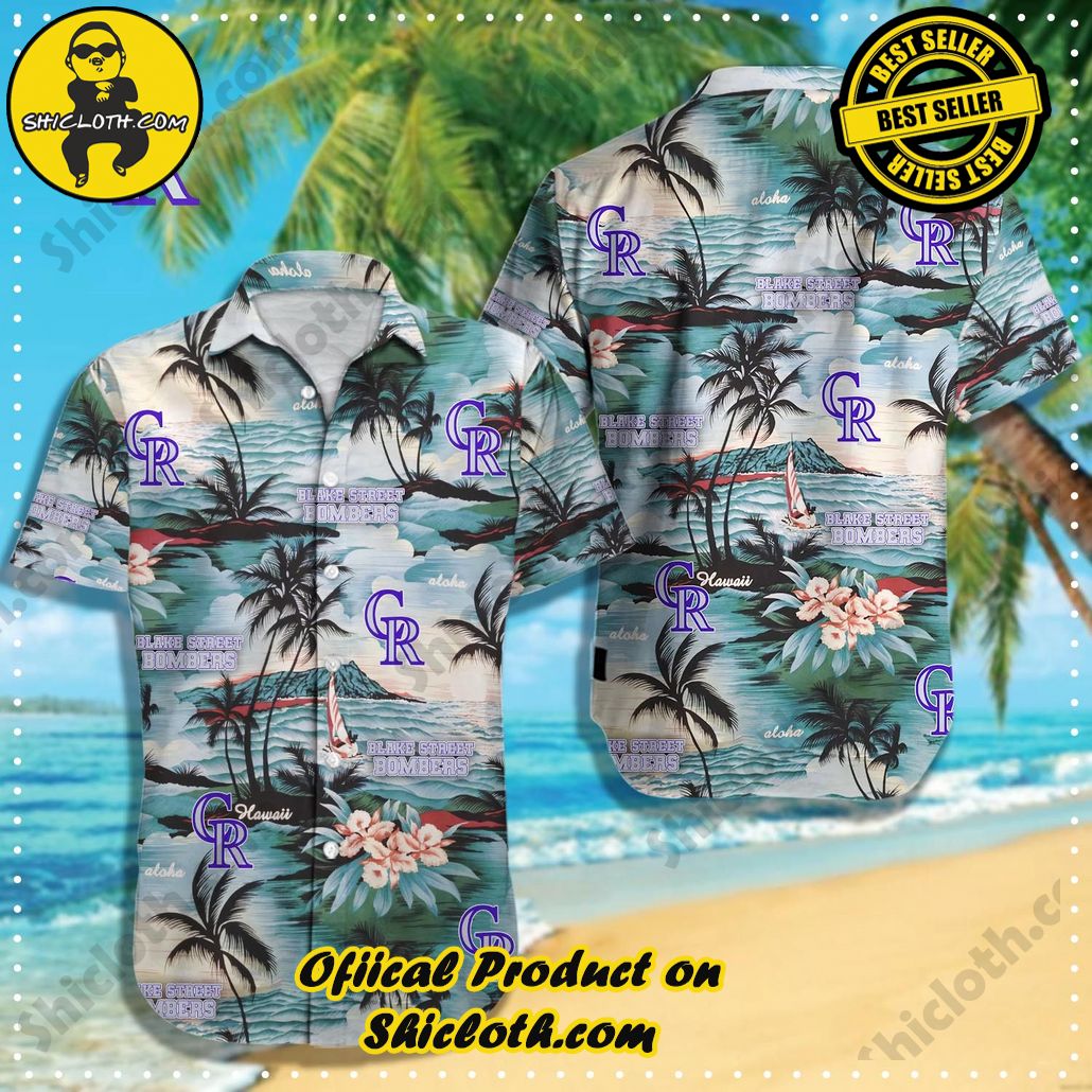 Colorado Rockies Unique Island Spirit Aloha Shirt