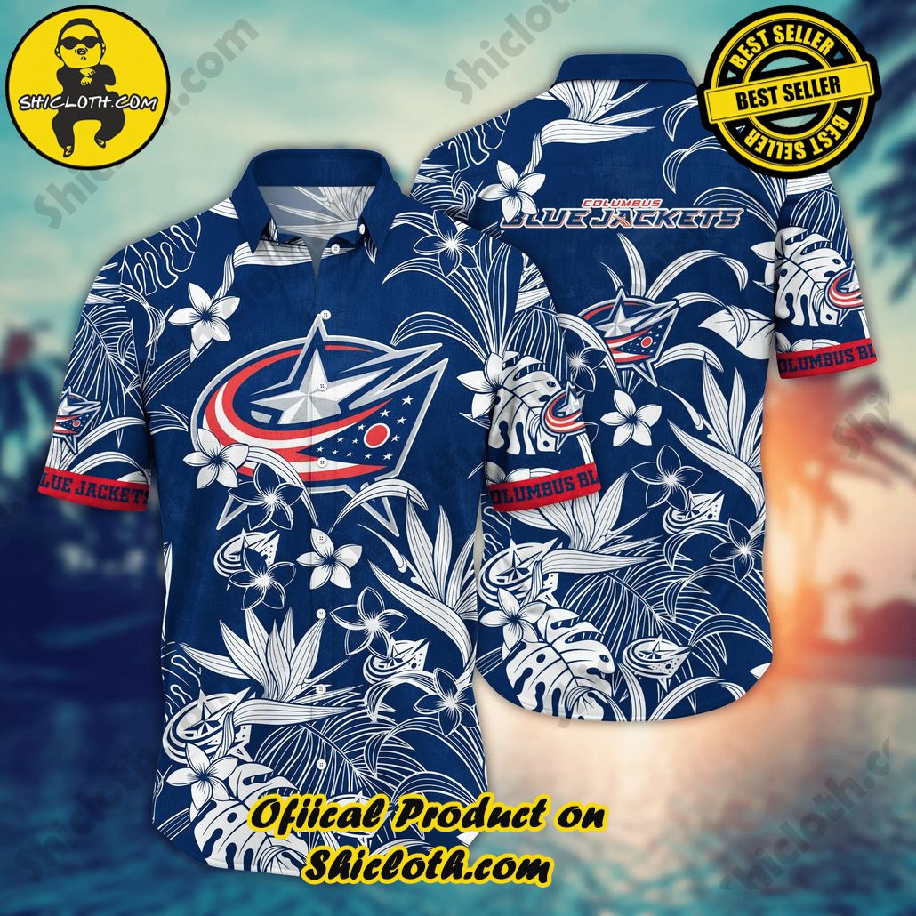 Columbus Blue Jackets NHL Hawaiian Shirt Watermelons Aloha Shirt