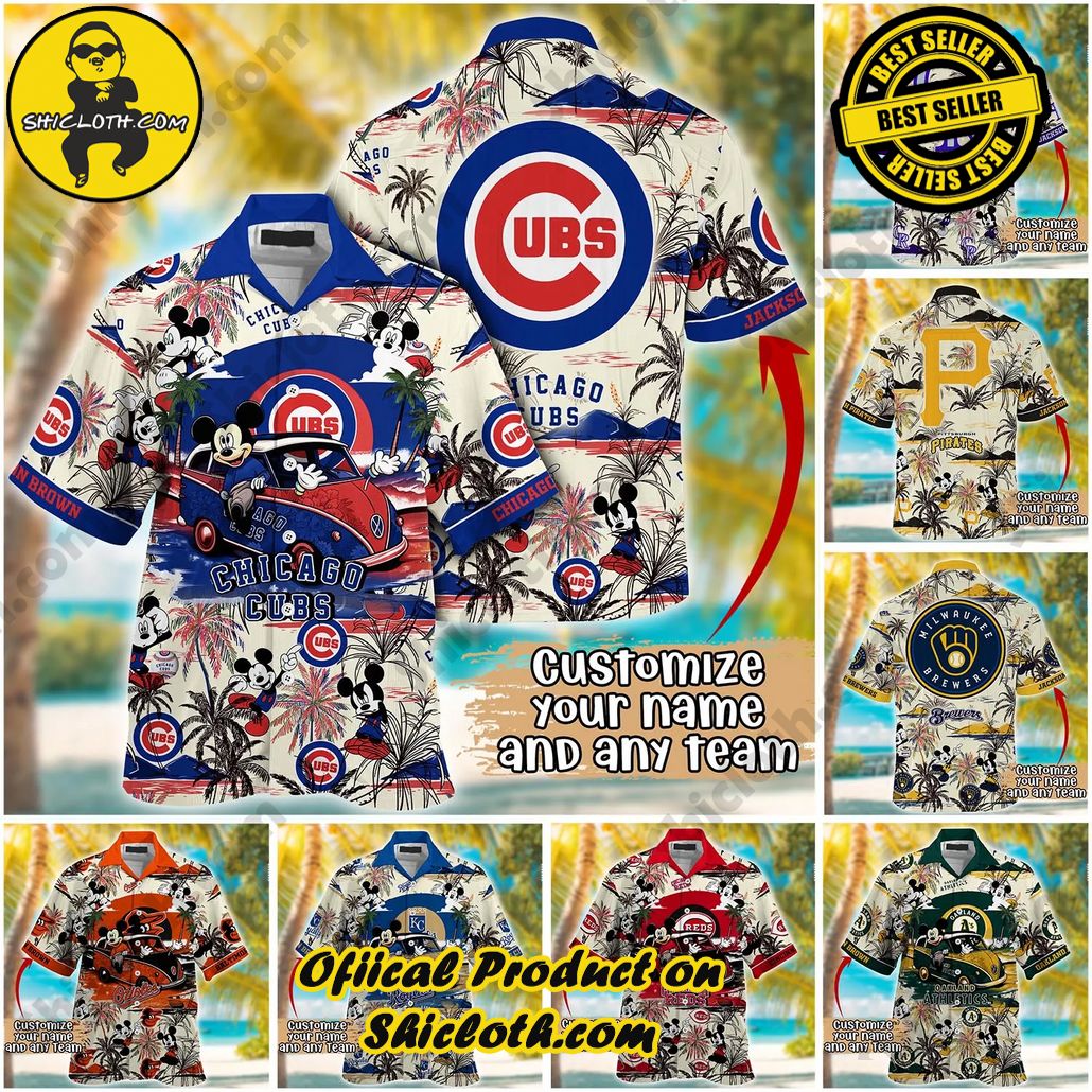 Customize MLB Hawaiian Shirt Trending For This Summer Customize Shirt Any Team