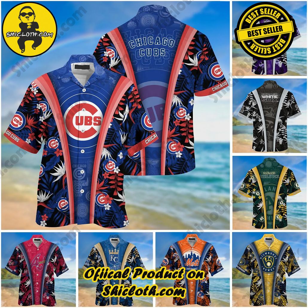 Customize MLB Summer Hawaii Shirt And Shorts For Sports Fans