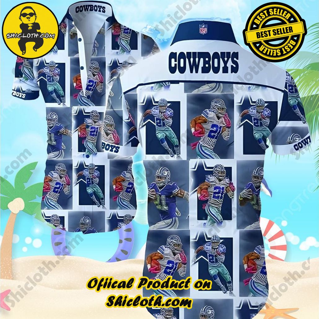 Dallas Cowboys Hawaiian Shirt Beach Summer Gift For Football Fans