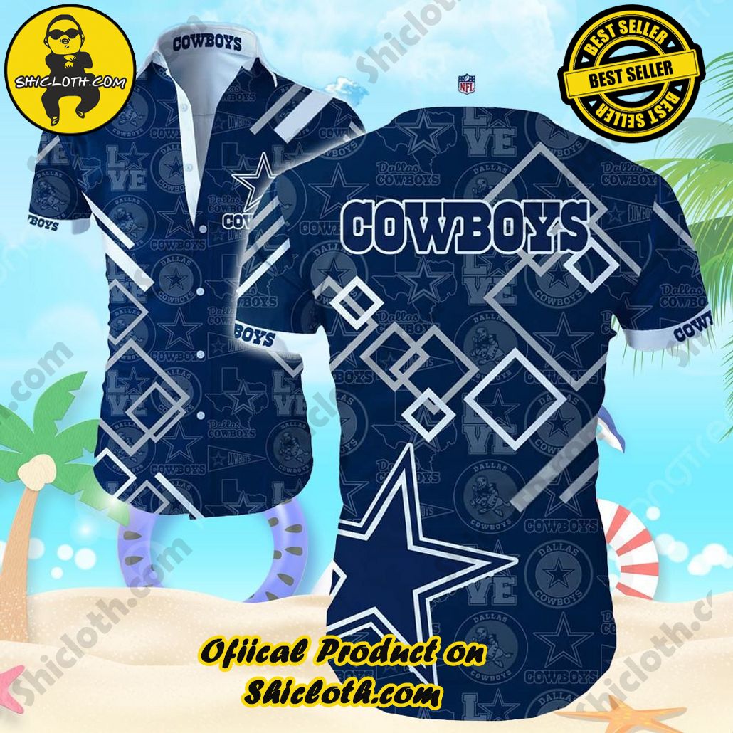 Dallas Cowboys Hawaiian Shirt Football Gift For Best Friend