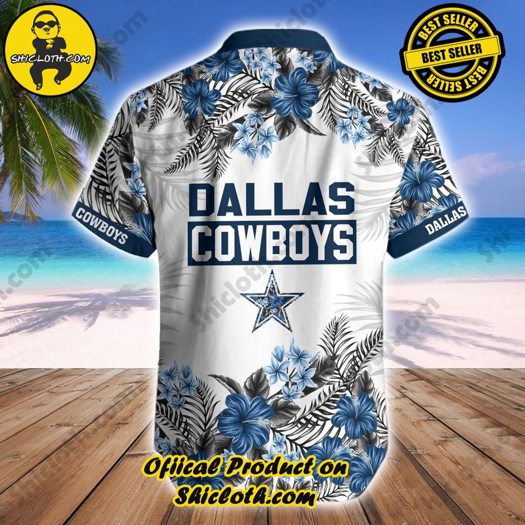 Dallas Cowboys Hawaiian Shirt Tropical Short Combo Set