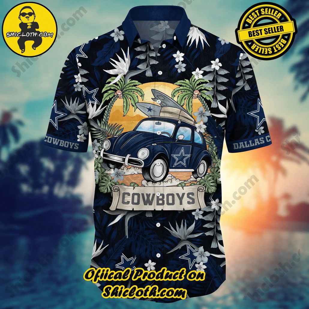 Dallas Cowboys NFL Hawaiian Shirt Beach Seasontime Aloha Shirt