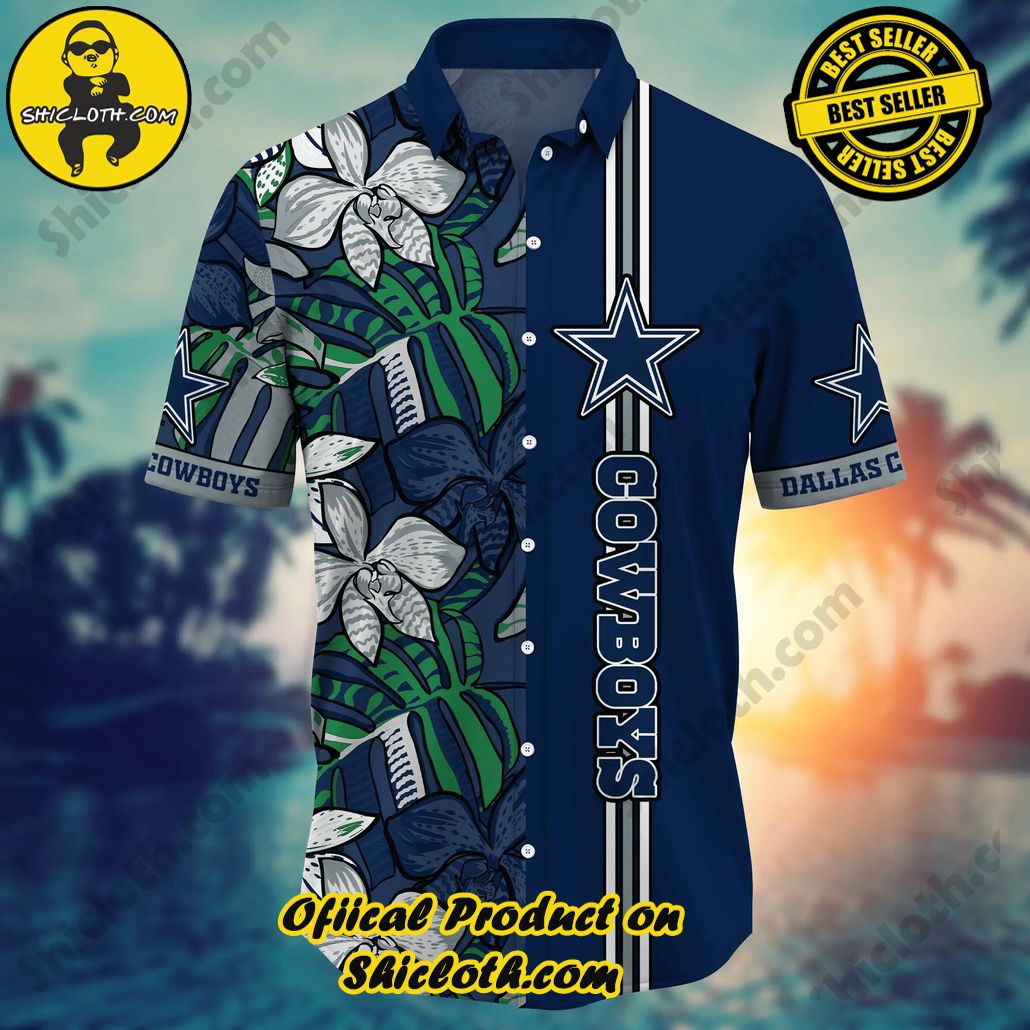 Dallas Cowboys NFL Hawaiian Shirt Break Aloha Shirt