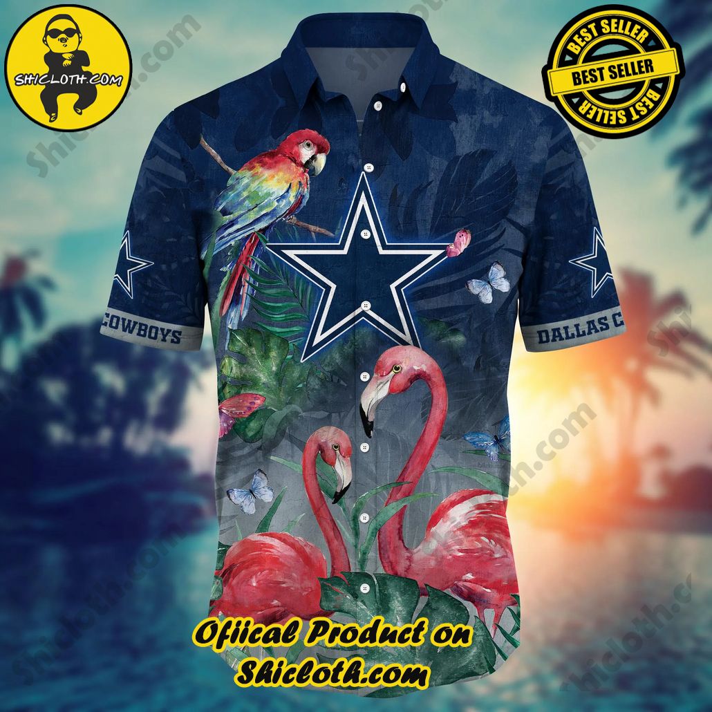 Dallas Cowboys NFL Hawaiian Shirt Sun-Soaked Aloha Shirt