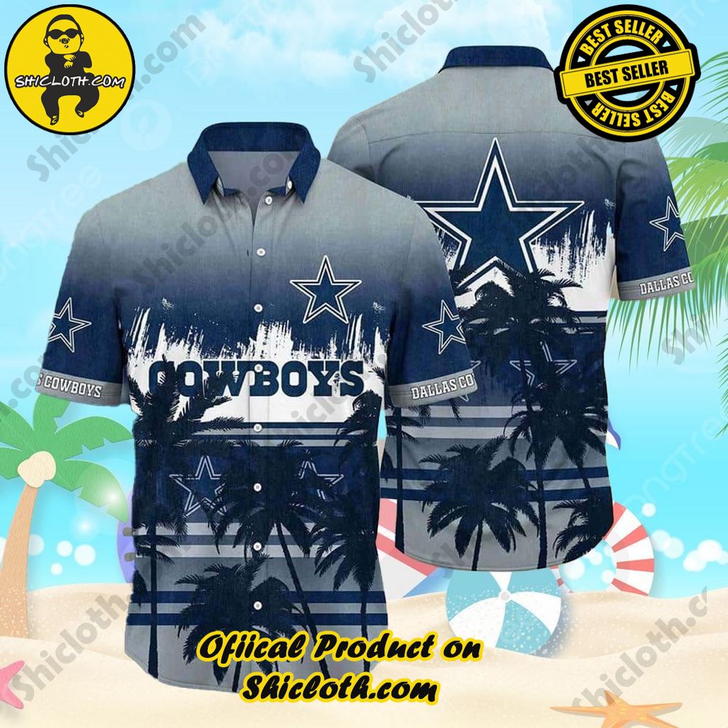 Dallas Cowboys Tropical Attire Floral Exuberance in Full Display