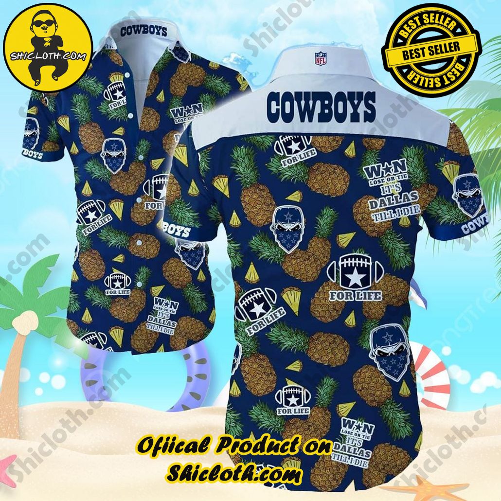 Dallas Cowboys Tropical Attire Ideal for Sunny Beach Days