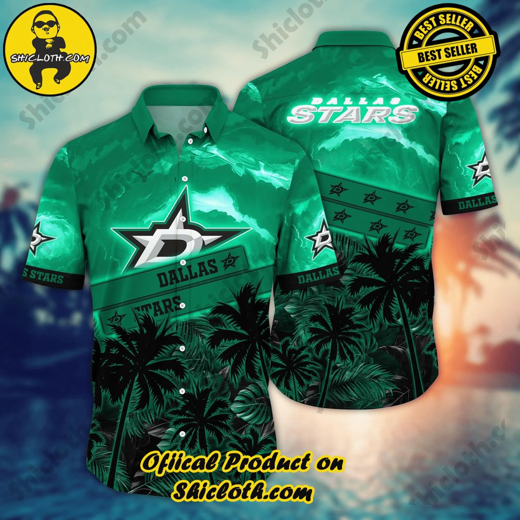 Dallas Stars NHL Hawaiian Shirt Augusttime Aloha Shirt