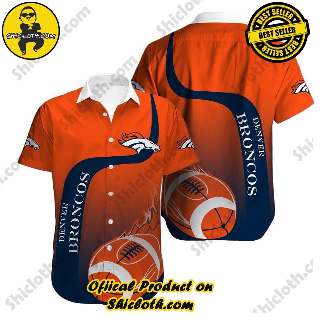 Denver Broncos Limited Edition Hawaiian Shirt Trendy Aloha Design 04