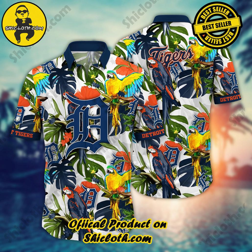 Detroit Tigers MLB Hawaiian Shirt Swimsuitstime Aloha Shirt