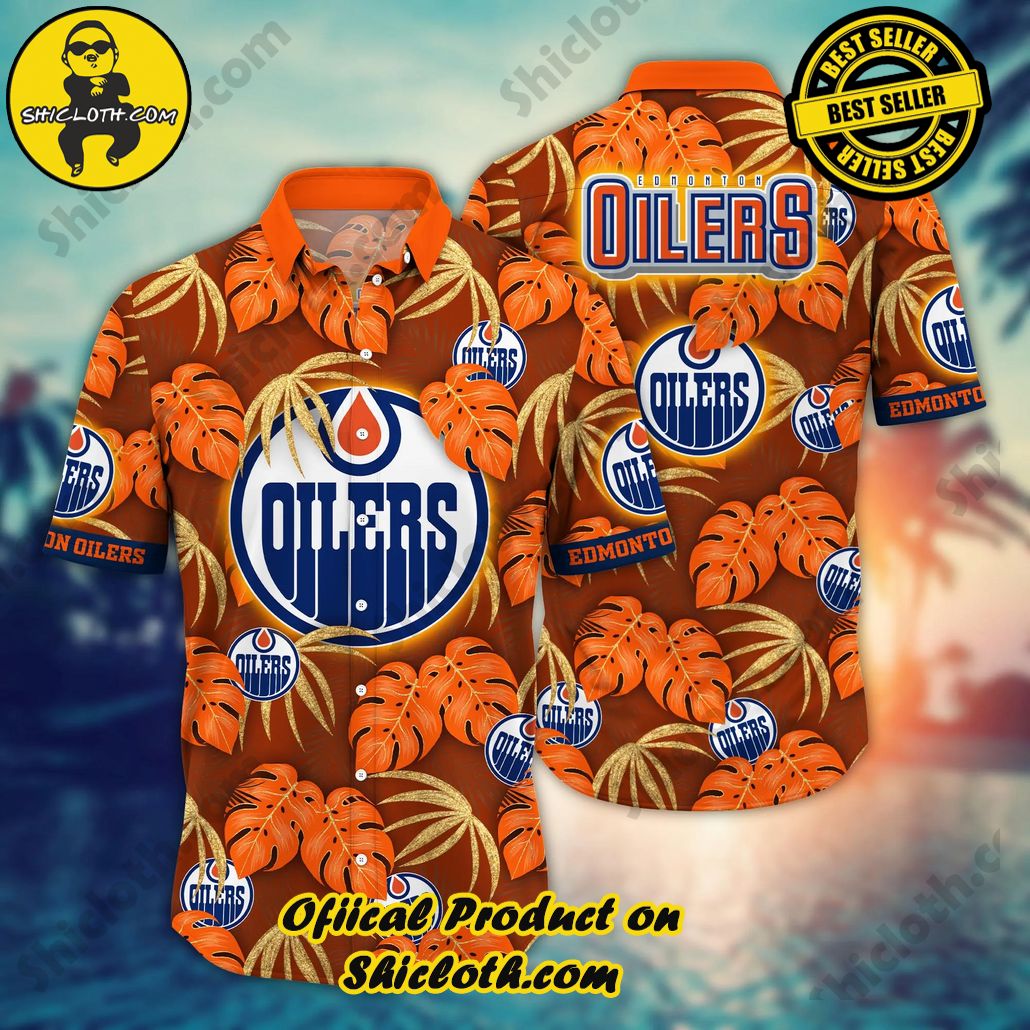 Edmonton Oilers NHL Hawaiian Shirt August Aloha Shirt