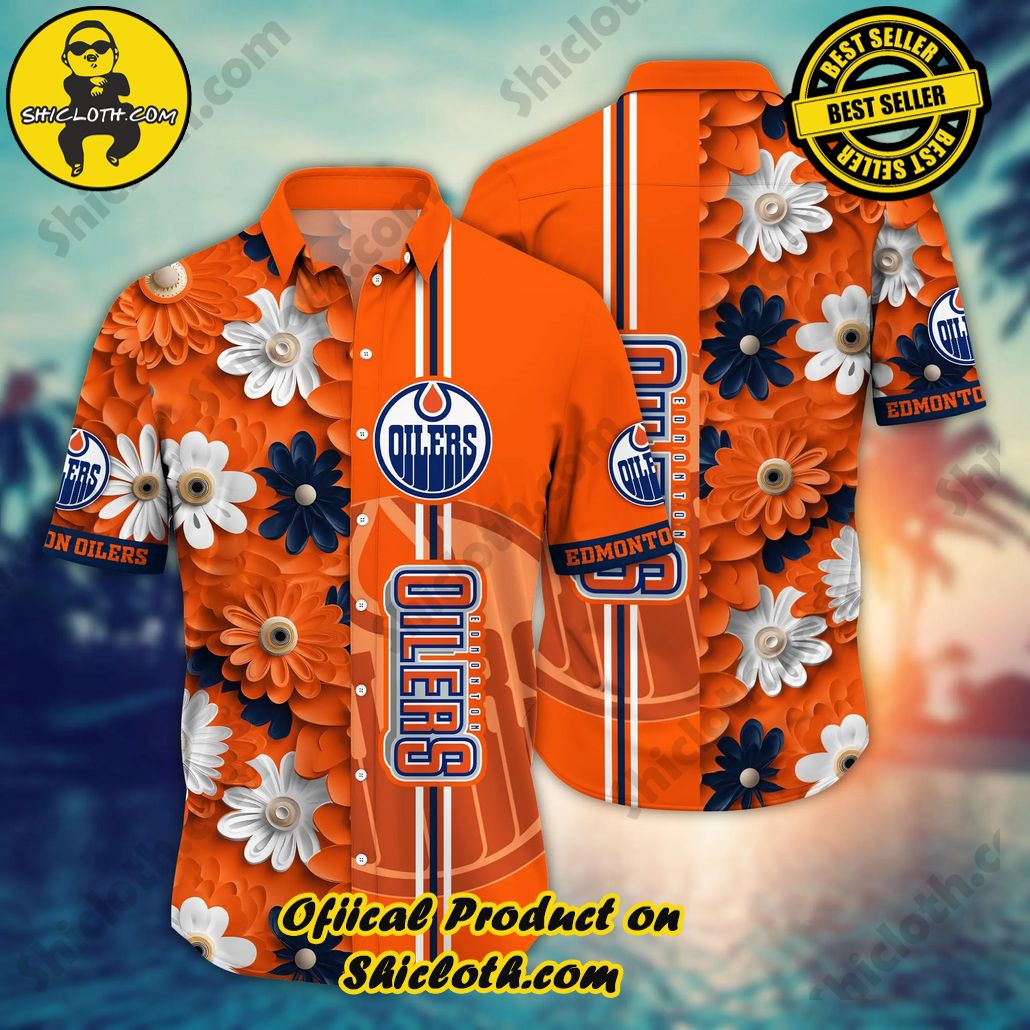 Edmonton Oilers NHL Hawaiian Shirt Pool Days Aloha Shirt