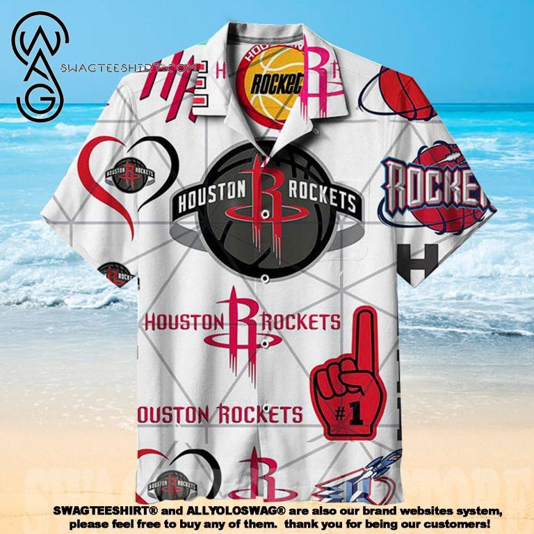 NBA Houston Rockets #1 Fan Trendy Hawaiian Shirt Aloha Shirt