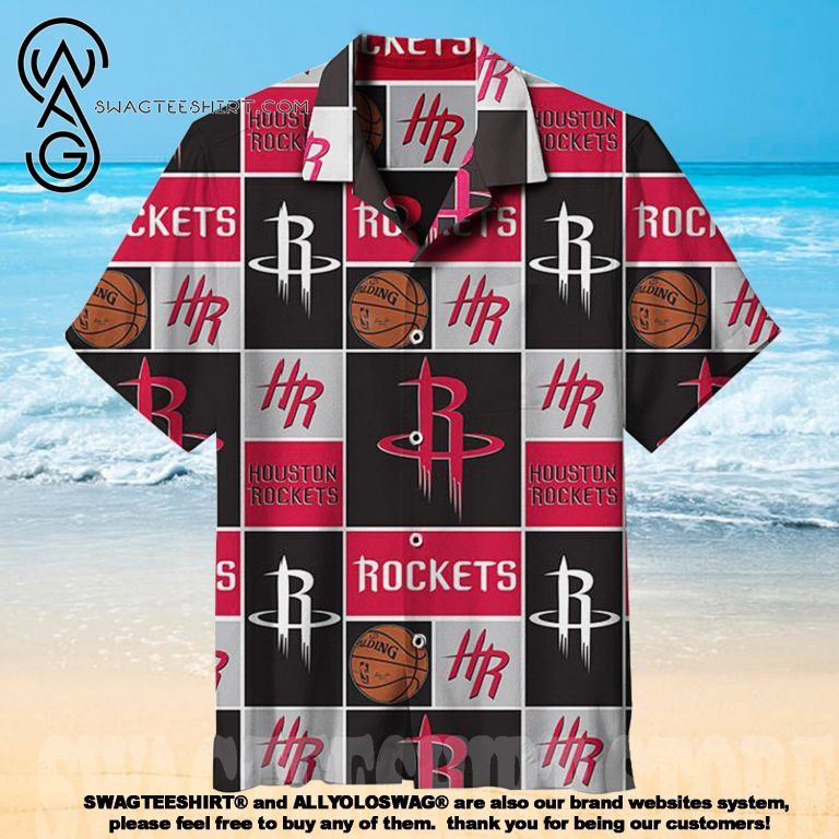 NBA Houston Rockets New Fashion Trendy Hawaiian Shirt Aloha Shirt
