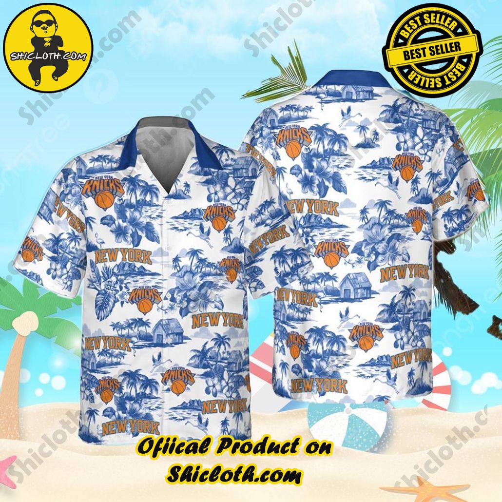 New York Knicks National Basketball Association Hawaiian Shirt Best Gift For Fans