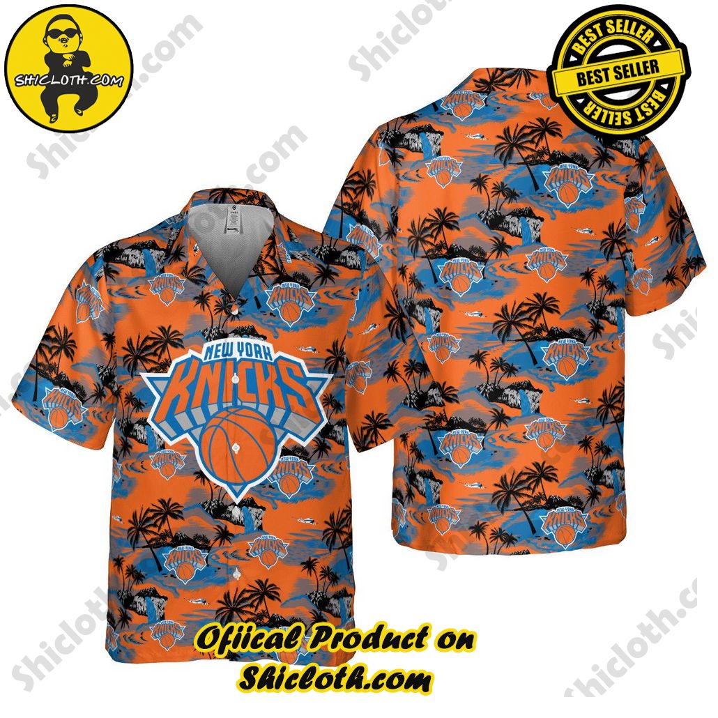 New York Knicks Stylish Hawaiian Shirt for Fans