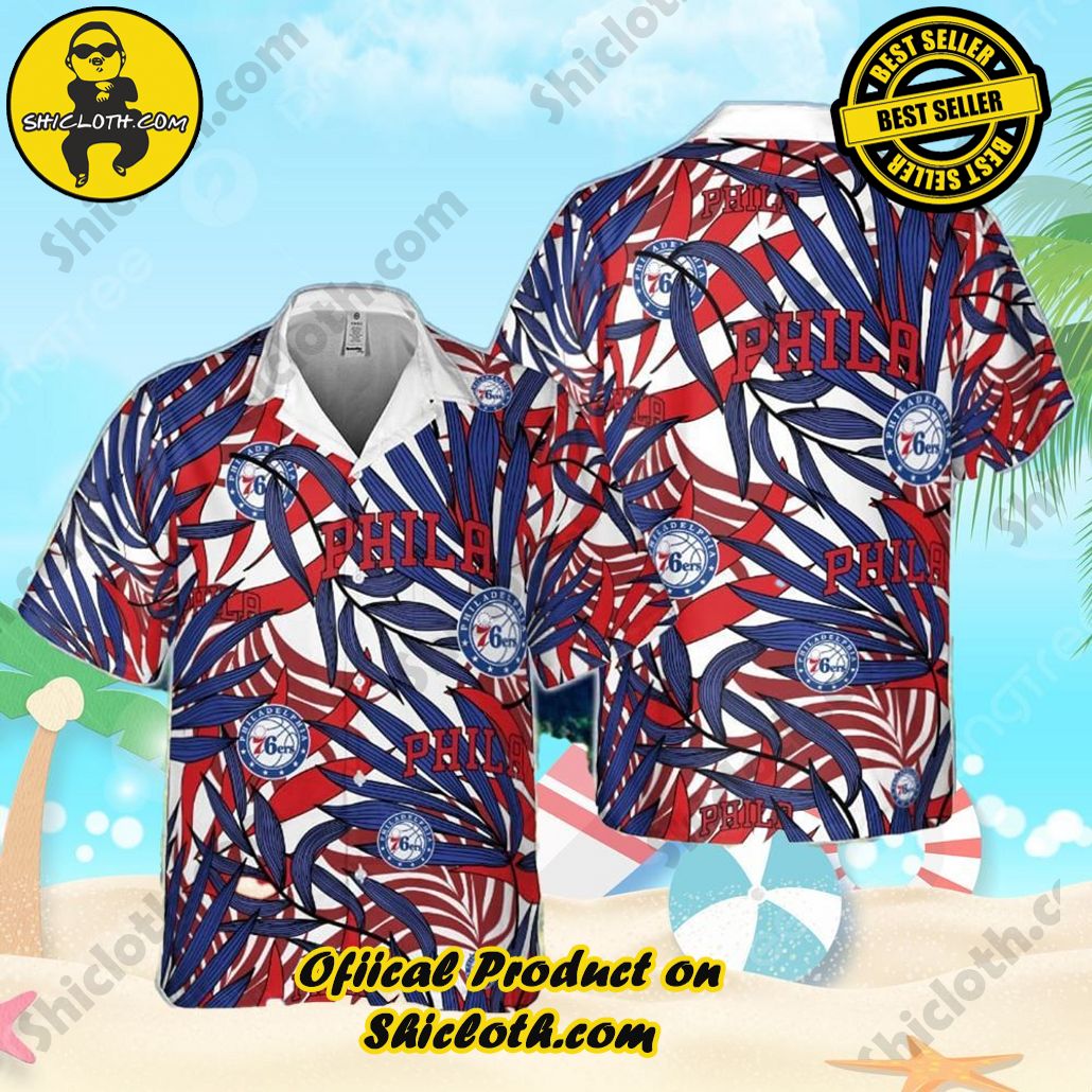 Philadelphia 76Ers National Basketball Association Hawaiian Shirt Best Gifts