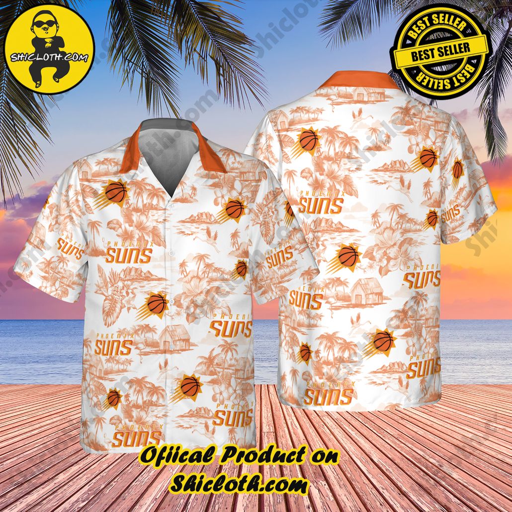Phoenix Suns Island Splash Official Aloha Shirt