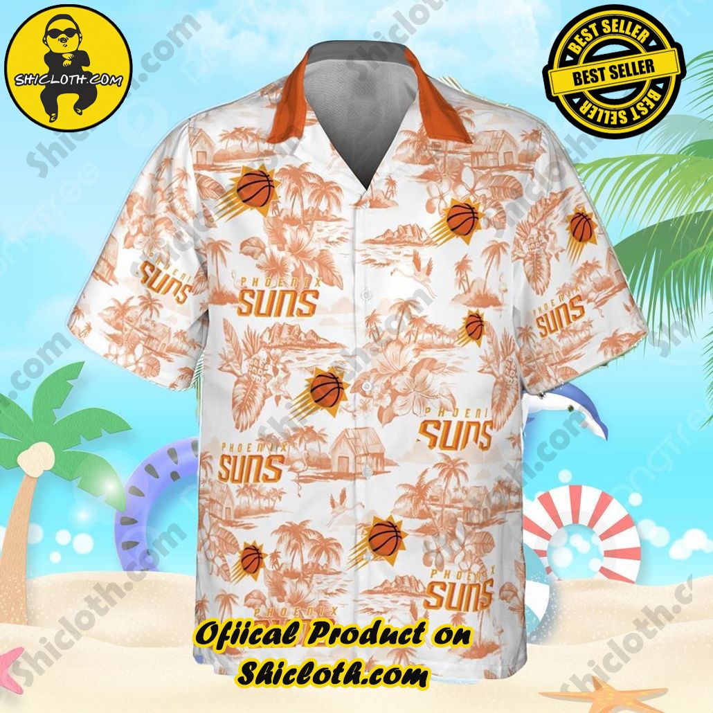 phoenix suns national basketball hawaiian shirt association 2 QAHv4