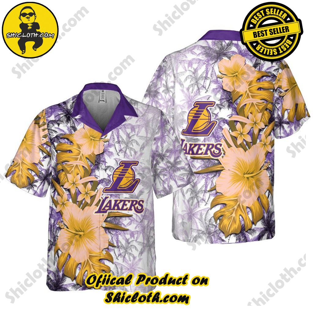 Special Edition Los Angeles Lakers Hawaiian Shirt