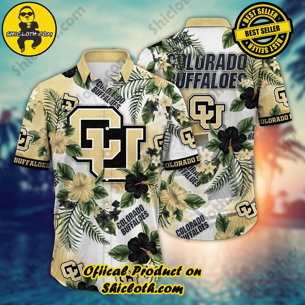 Colorado Buffaloes NCAA Hawaiian Shirt Ocean Wavestime Aloha Shirt