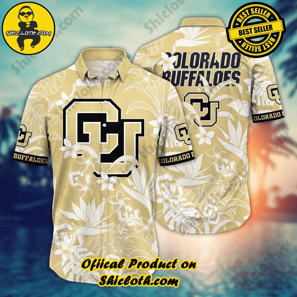 Colorado Buffaloes NCAA Hawaiian Shirt Water Sportstime Aloha Shirt