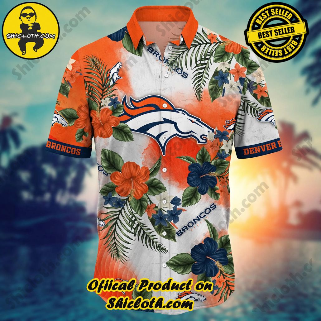 Denver Broncos NFL Hawaiian Shirt Heatwavetime Aloha Shirt