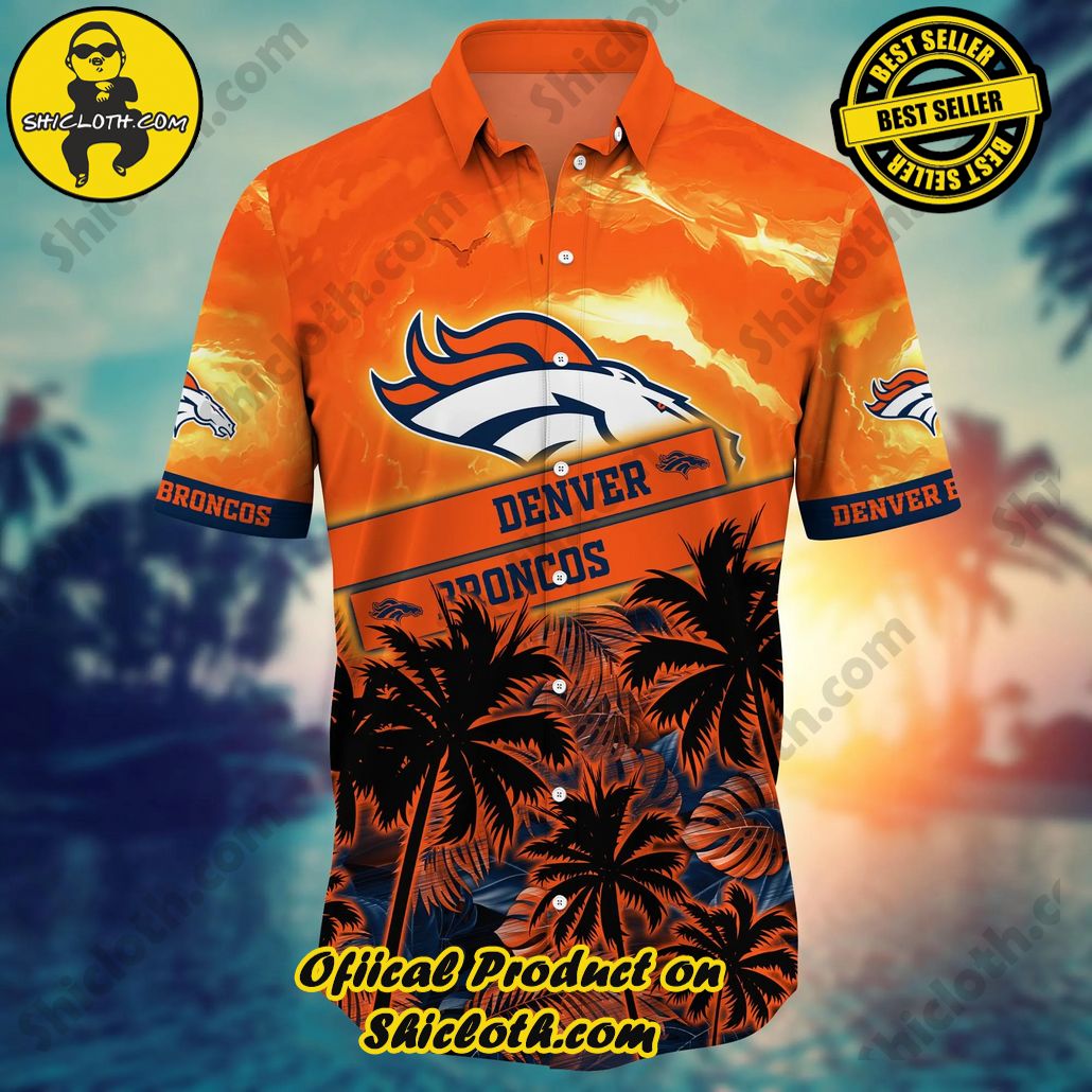 Denver Broncos NFL Hawaiian Shirt Hot Sandstime Aloha Shirt