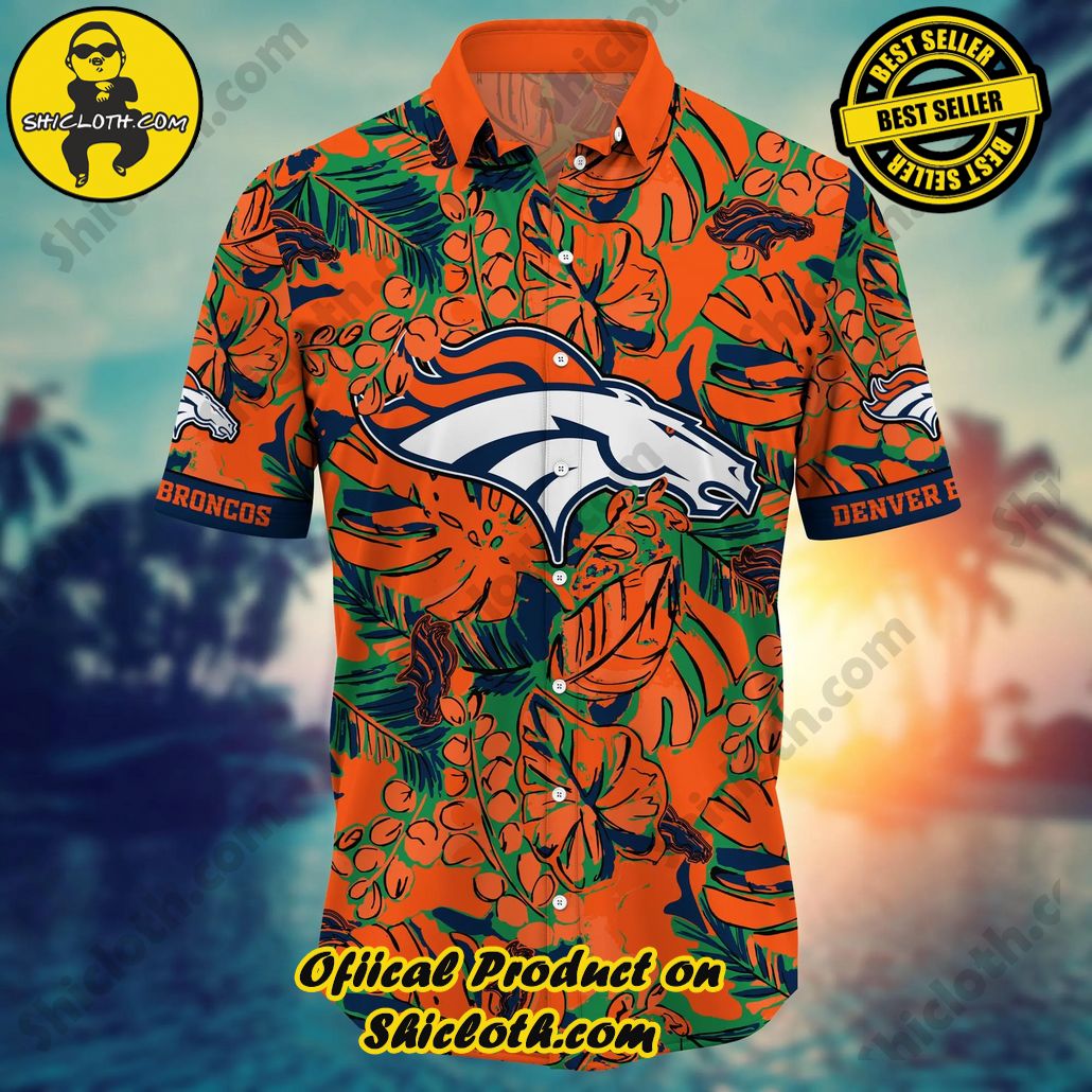 Denver Broncos NFL Hawaiian Shirt Mosquito Bites Aloha Shirt